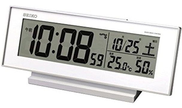 ~? Seiko Clock Clock 'visible Night' Radio Reloj Despertador 0