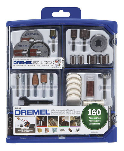 Set Accesorios Multiuso Dremel Kit 160 Piezas 710ak - Rex 0