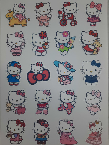 Hello Kitty - Libro Para Colorear Y Plancha De Stickers 0