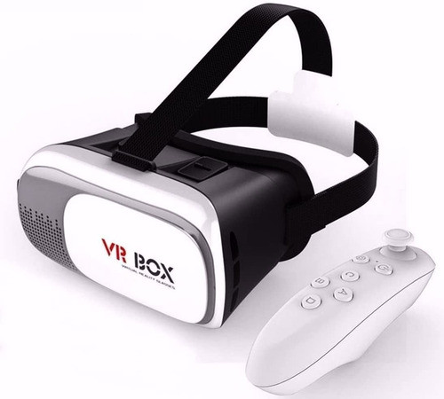 Óculos 3d Realidade Virtual Vr Box + Controle Bluetooth 0