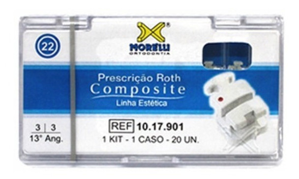 Bracket Roth Composite Morelli 022 Odontología Ortodoncia 0