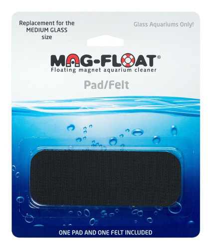 Repuesto Almohadilla Fieltro Mag-float Limpiador Acuario Med 0