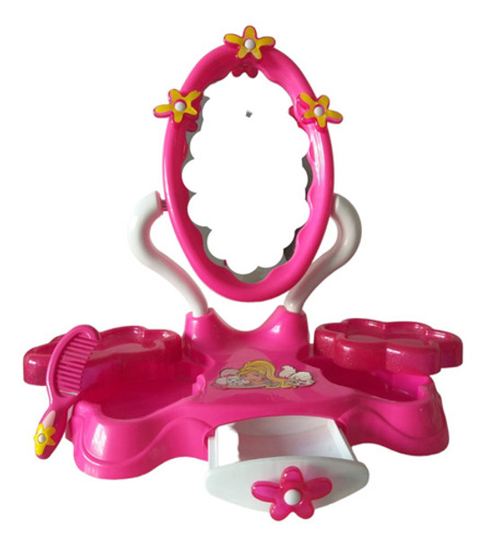 Barbie Beauty Studio Espejo Y Tocador De Belleza 0