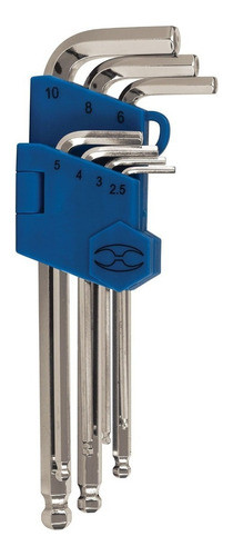 Juego Llaves Allen Extralargas Milimetricas 7 Pzas Truper 0