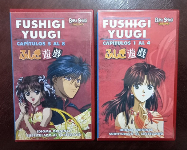 Vhs Vintage Anime  Fushigi Yuugi Capítulos Del 1 Al 8 0