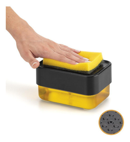 Dispenser Porta Detergente Aperta Magic Limp Preto 0