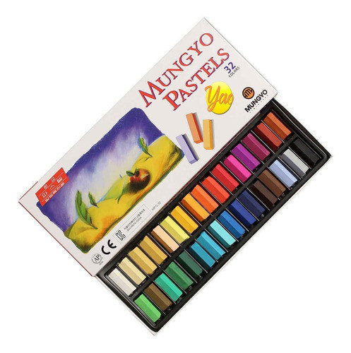 Tizas Pastel Mini Mungyo X 32 Unidades .mps 0