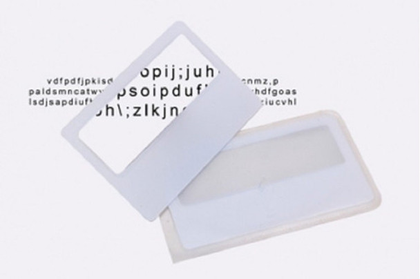 Lupa Estilo Tarjeta Para Billetera 8.5 X 5.5 Cm X 10 Unidad 0