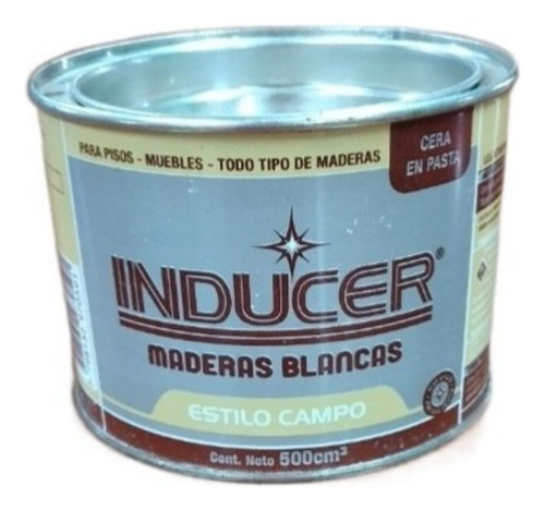 Cera En Pasta Inducer, Estilo Campo 500cn3 Para Maderas 0