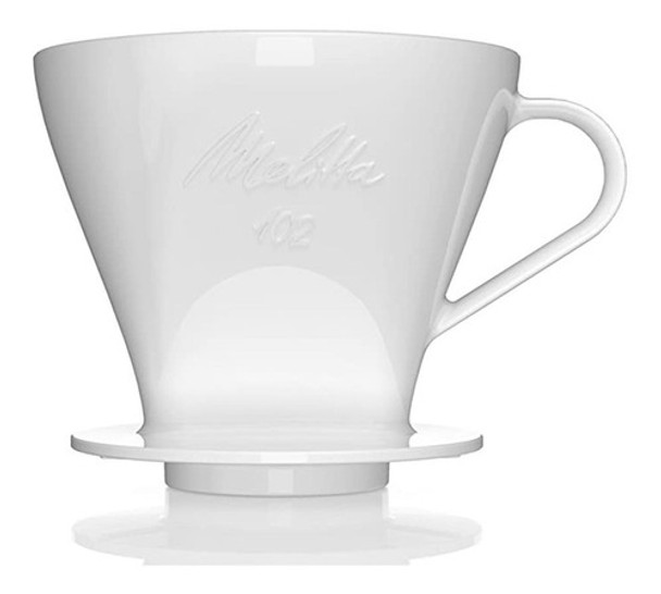 Porta Filtro Melitta Porcelana Blanco Nâ° 102 0