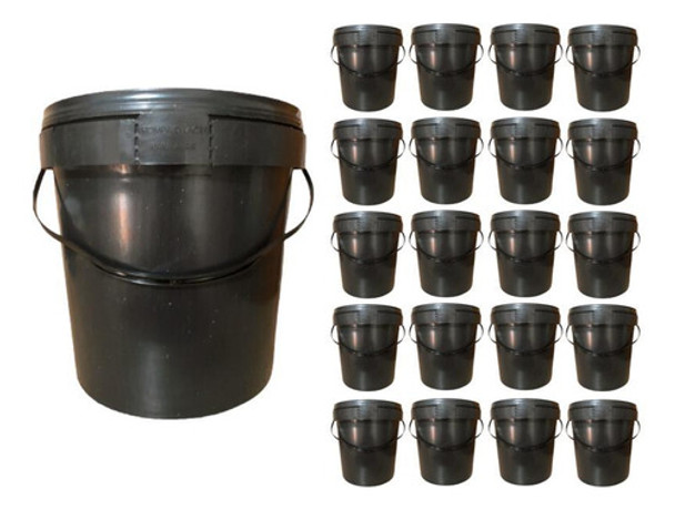 Balde 3l Para Óleo Lubrificante Automoveis - 20 Pçs 0