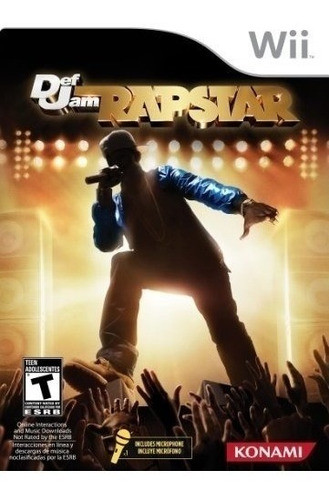 Def Jam Rapstar (bundle) Nintendo Wiikonami Of America 0