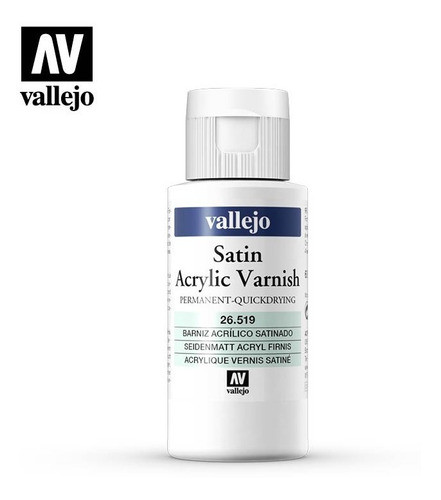 Vallejo Barniz Satinado Permanente Acrilico 60 Ml. Supertoys 0