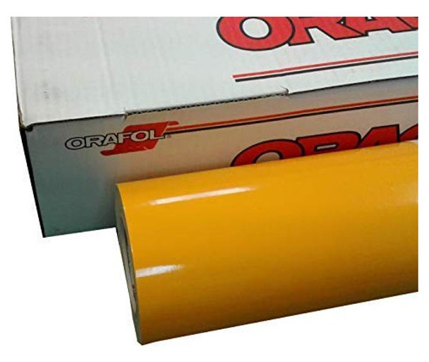 Rollo De Vinilo Brillante Oracal 651 De 24 X 10 Pies, Color 0
