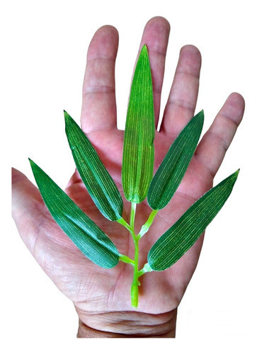 Folha De Bambu Mosso Pacote Com 150 Galhos Artificiais 0
