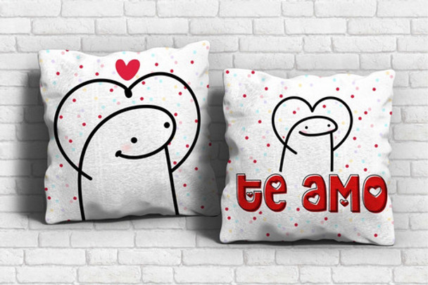 Plantilla Sublimación Almohadones Amor Flork 0