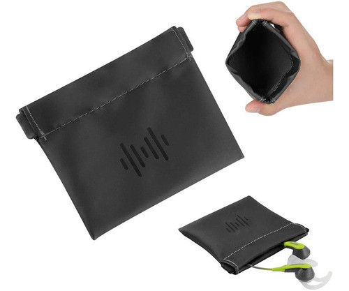 Estuche Para Auriculares Con Cable / Negro 0