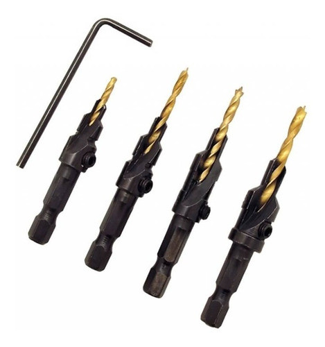 Set De Mechas, Broca Avellanadora Milescraft 5341 *ub* 0