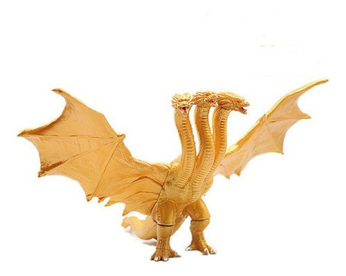 Godzilla 3 Modelo De Brinquedo De Dragão Com Cabeça 0