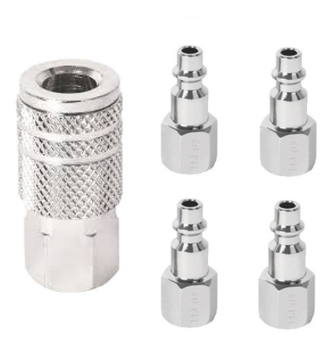 Set Acoples Rapidos Kit Completo Compresor 0