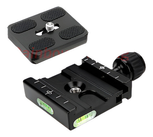 Arca-swiss Tipo Adaptador Cuadrado Abrazadera + Placa Rápida 0