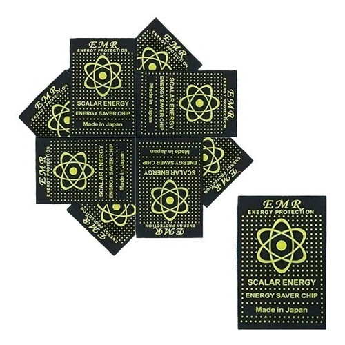 Kit 10 Chips Anti Radiação Para Celular E Pc Desinflama Snc 0