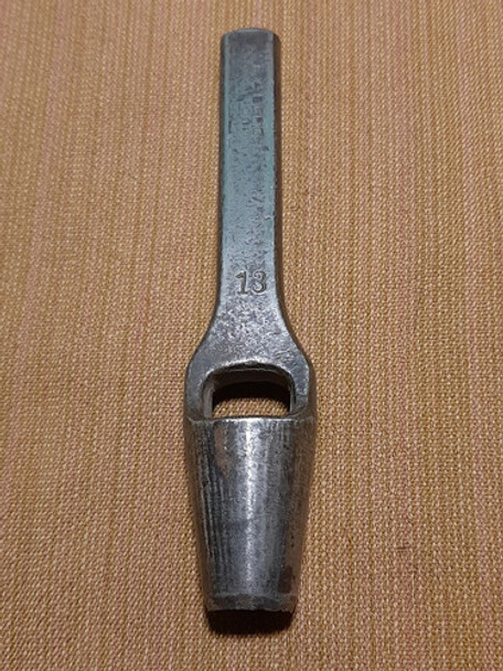Antiguo Sacabocado Berg Eskilstuna 13mm  A Reafilar, A Golpe 0