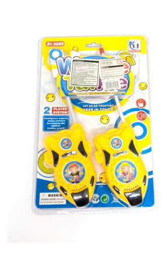 Walkie Talkie Infantil 0