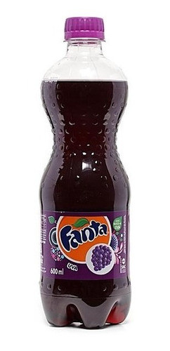 Refrigerante Fanta Uva Pet 600ml - Kit Com 6 0