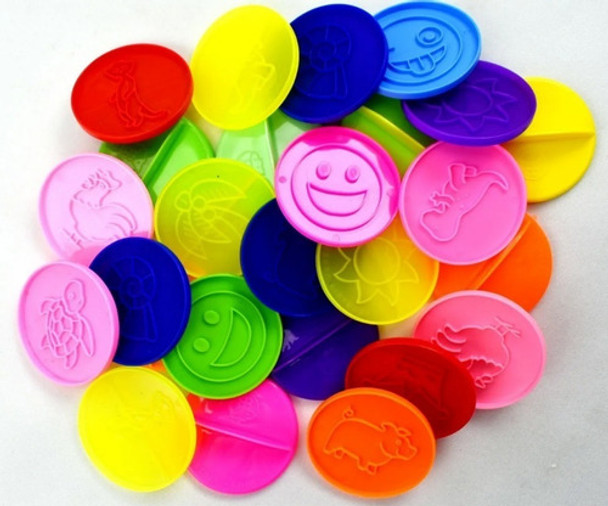 Sellos Para Masa, Cortantes Souvenirs Plastilina, Bolsa X 25 0