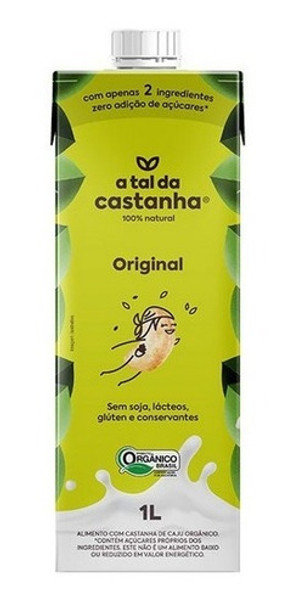 Bebida Com Castanha De Caju Original A Tal Da Castanha 1l 0 Bebida Com Castanha De Caju Original A Tal Da Castanha 1l 0