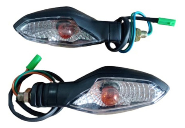 Farol De Giro Delantero Bajaj Rouser Ns200 2 Unidades 0