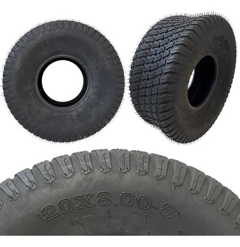 Pneu 20x8.00-8 Forerunner - Aparador De Grama E Minibug 0