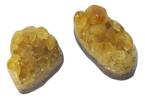 Citrino Druza Natural De Uruguay En Bruto Exodo.tusjoyas 0