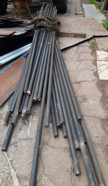 Hierro Redondo..maciso 33mm..cortes..largo...tubos Larralde 0