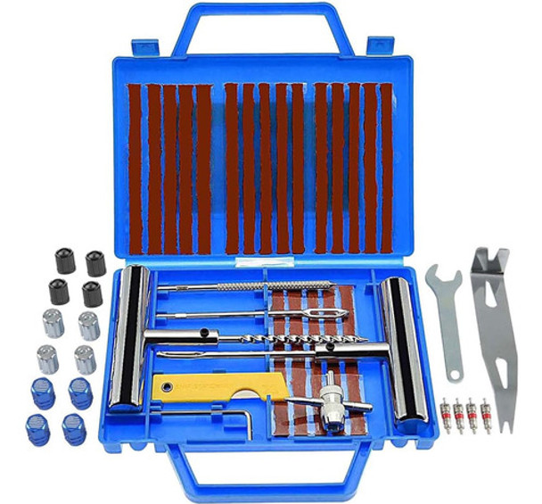 Kit De Reparación De Neumáticos Tilibote, Kit De Tapones De 0