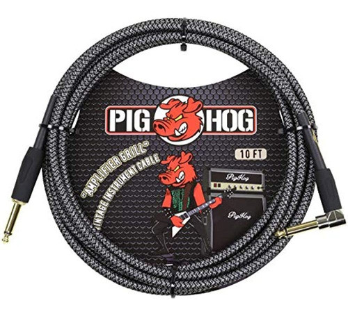 Pig Hog Pch10agr Amplificador De Angulo Recto Para Guitarra 0
