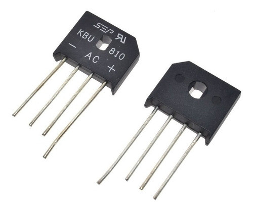 Puente Rectificador Vertical Kbu810 Kbu-810 1000v 8a Itytarg 0