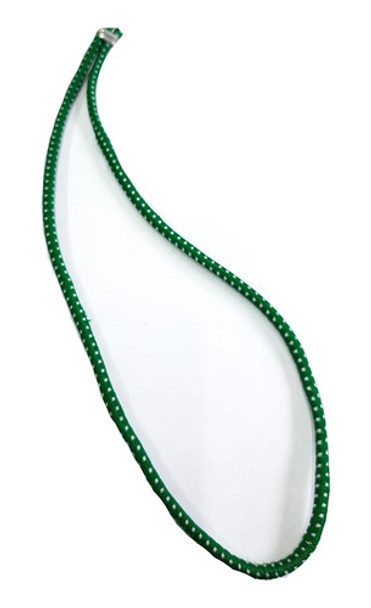 Extensor Corda Elastica Sem Gancho 60cm Verde/branco-20un 0