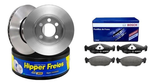 Discos + Pastillas De Freno Para Chevrolet Corsa 1.6 94/10 0 Discos + Pastillas De Freno Para Chevrolet Corsa 1.6 94/10 0