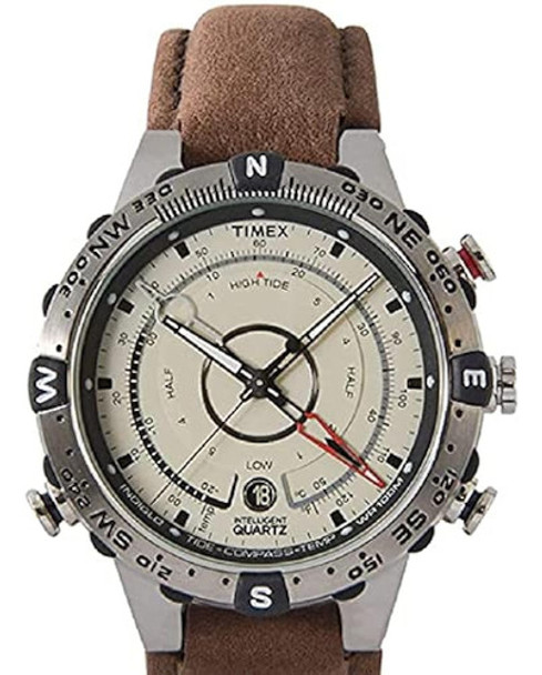 Timex Hombres T2n721 Brújula De Cuarzo Inteligente Temperatu 0
