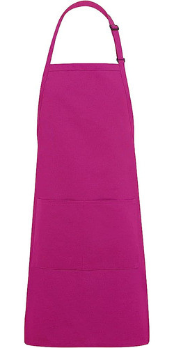 Fame F8 2 Delantal Carnicero Con Dos Bolsillos - Frambuesa ( 0