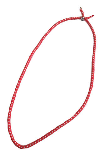 Extensor Corda Elastica Sem Gancho 70cm Vermelho/branco-5un 0