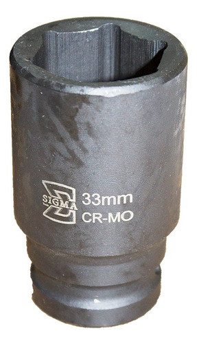 Soquete De Impacto Sextavado Cr-mo Longo 1 Pol X 33mm 0