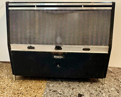 Estufa Infrarroja Simplex Dos Quemadores Sin Salida 0