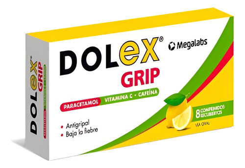 Dolex Grip® Antigripal X 8 Comp | Pack X3 0