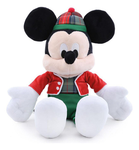 Boneco Mickey C/roupa Xadrez 1un 30x24x14cm 1105251 0