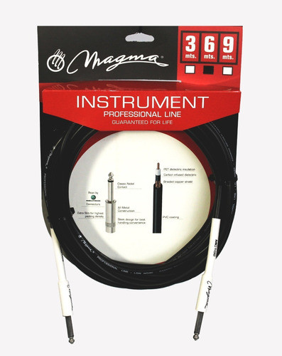 Cable Magma Plug A Plug 6 Metros Termosellado 0