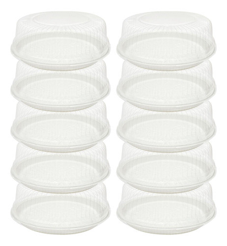 Embalagem Redonda Para Bolo Bipack Bp40 Alta C/ 100 0