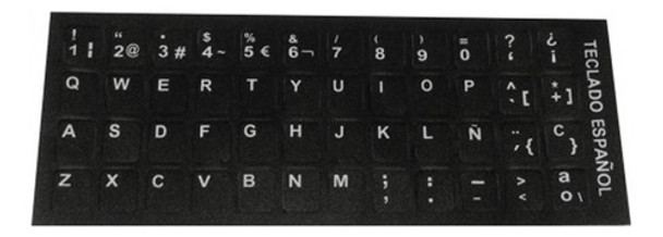 Sticker Para Teclado De Notebook Español 0